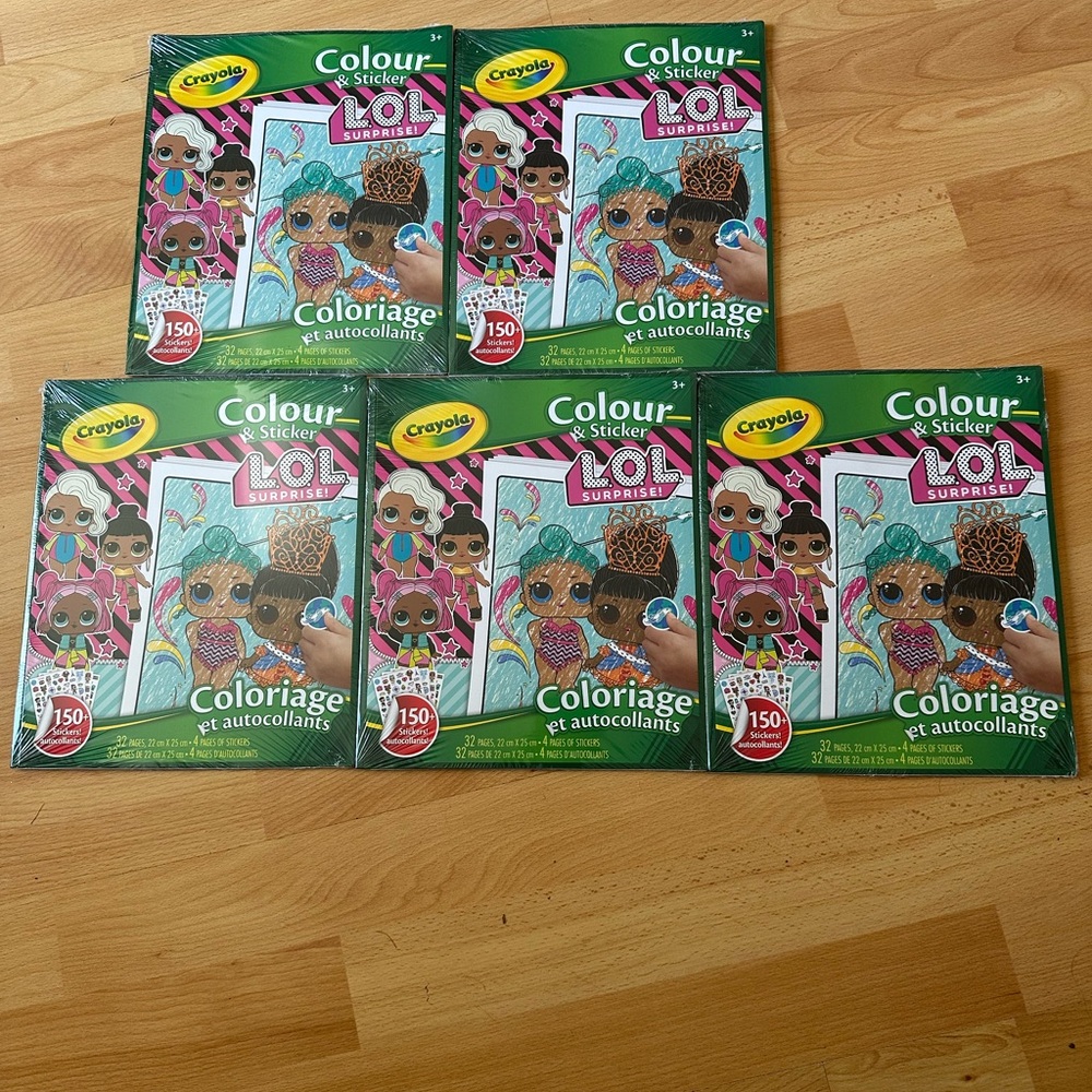 Crayola & Sticker Book